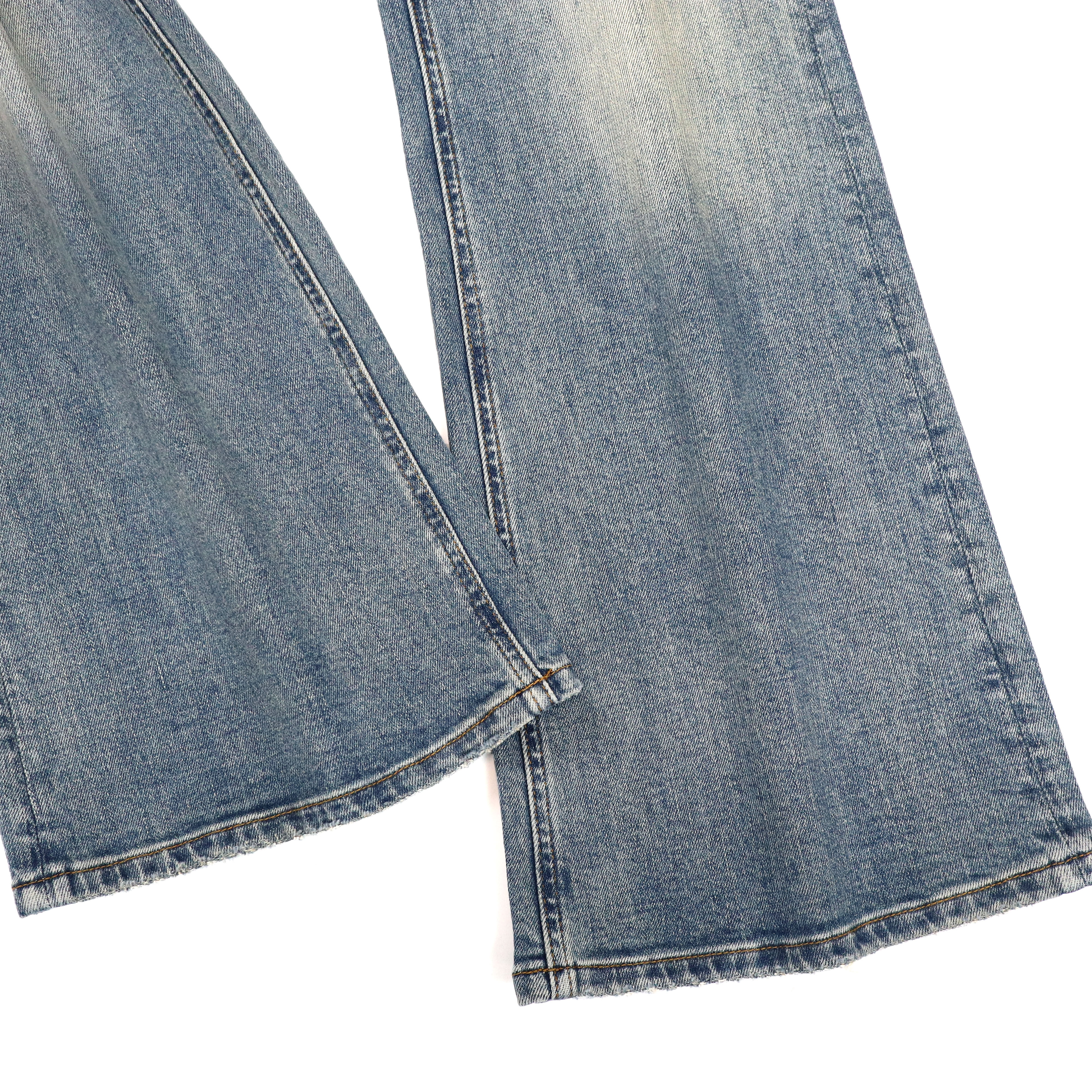 219欧货小蜜蜂春新款做旧磨白弹力牛仔裤显瘦洋气修身微喇长裤女,淘宝优惠券,粉丝福利购,淘宝优惠卷