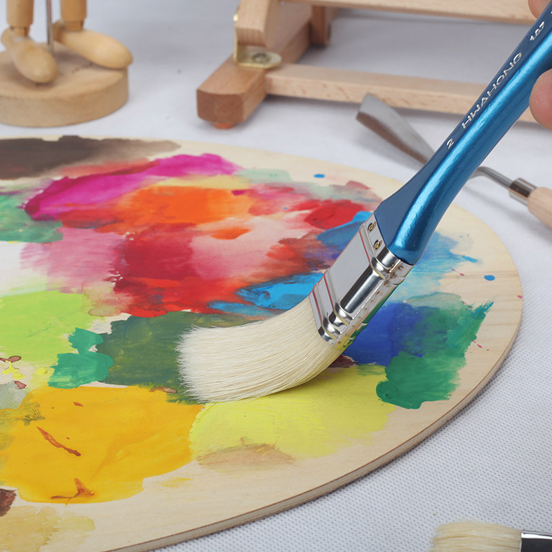 包邮进口华虹HWAHONG猪鬃板刷油画板刷子油画笔猪鬃排笔刷子167,淘宝优惠券,粉丝福利购,淘宝优惠卷