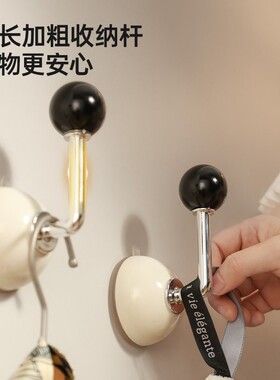 窗帘挂钩钩吸盘无痕门帘浴帘固定器侧收拢收纳卡扣纱帘墙钩挂勾
