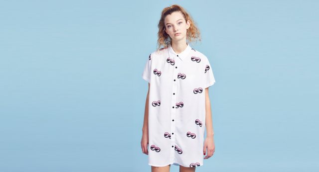 Cute special oaf cartoon style super cute white shirt