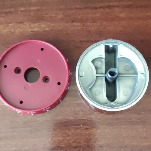高品质档位开关把手温度开关旋钮D型孔6MM苹果外形调温手柄 - 图2