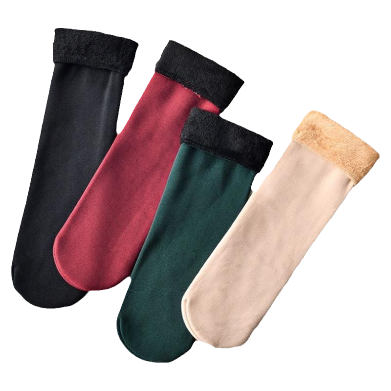 亏本冲量冬款加绒加厚保暖居家雪地袜男女通穿地板袜学生袜子韩版