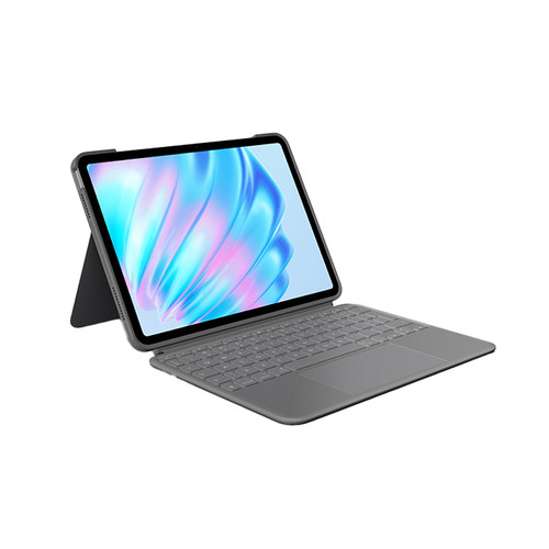 罗技随行系列ComboTouch iPad键盘保护套外接盖适配苹果平板ipad air/pro磁吸拆卸背光剪式键盘11/13寸带笔槽 - 图0