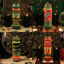 American LUCMOJ household products glass cup wax aromatherapy decorative candle multi-color 80 styles