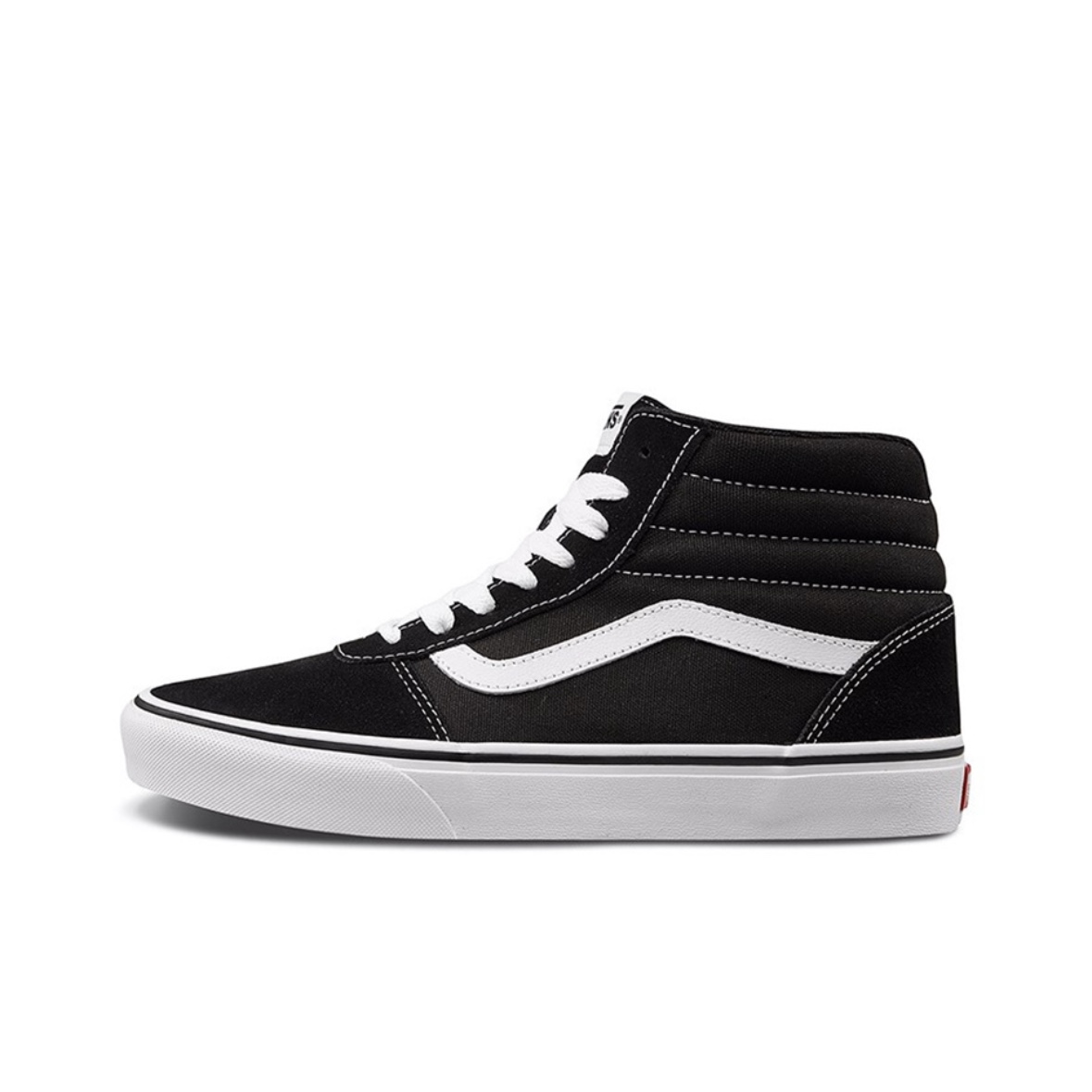 万斯 Vans Ward Hi 经典黑色百搭男款高帮板鞋帆布鞋 VN0A36ENC4R