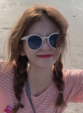 韩版复古风墨镜女ins太阳镜