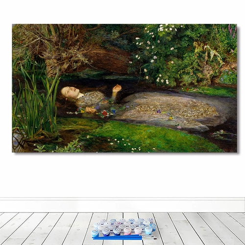 Всемирно известная картина Offei персонаж маслом живопись DIY Цифровая масляная живопись домашняя стена отель дома, украшение, висящая живопись