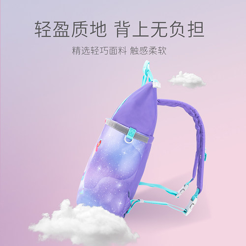 MoonRock/梦乐补习袋儿童休闲包小学生男女时尚轻巧手拎双肩背包 - 图3