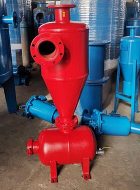 自动排污过滤器 不锈钢旋流除砂器 灌溉喷灌锥形离心过滤器