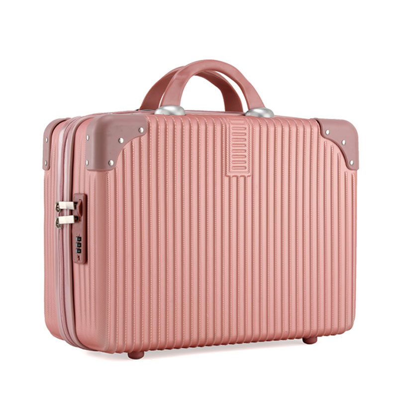 鹃羚新款手提箱女迷你14寸可爱皮箱 鹃羚女士包袋