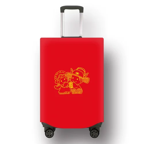 Праздничнный красный чай улун Да Хун Пао, чемодан, износостойкий защитный чехол, тканевый мешок