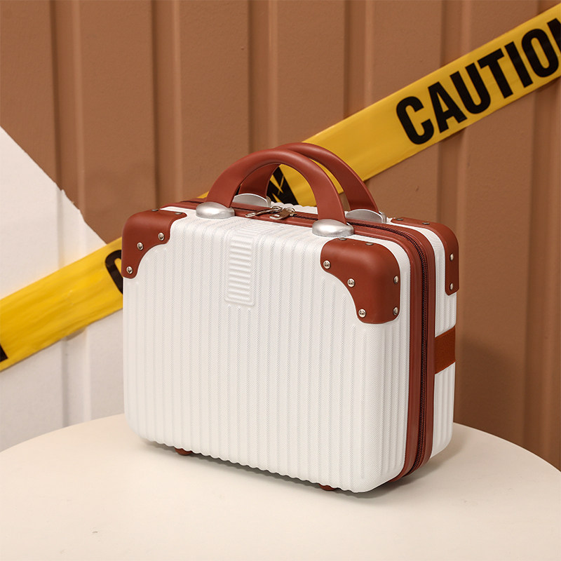 手提箱子小女可爱化妆箱14寸行李箱 鹃羚旅行箱