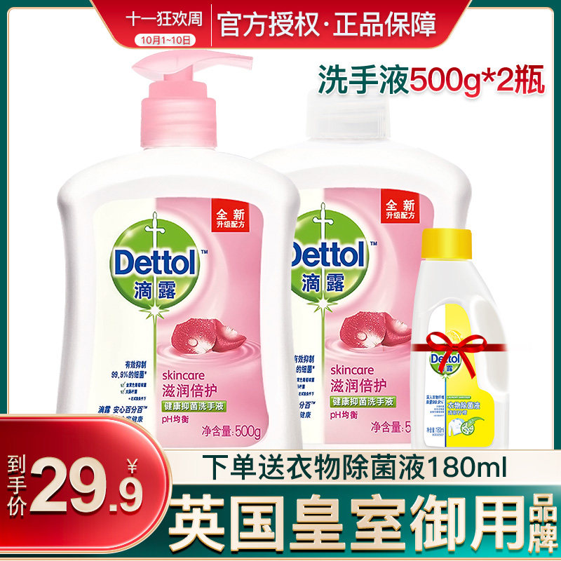 滴露杀菌消毒家用儿童补充装洗手液 天仁信诚居家日用洗手液