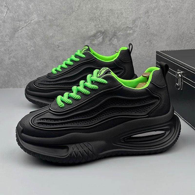 洛德蒙男鞋休闲鞋2025春季老爹鞋男厚底增高男士休闲运动鞋小白鞋,淘宝优惠券,粉丝福利购,淘宝优惠卷