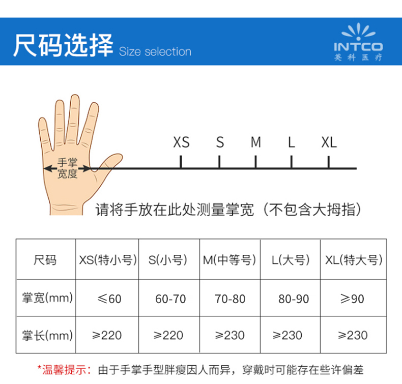 英科一次性PVC丁腈手套防护食品级材质耐用加厚隔离防护清洁家用 - 图3