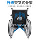 Yingke Medical Manual Wheelchair Steel Tube Reinforced Durable Pneumatic Tire-Free Lightweight Folding Wheelchair for the Elderly