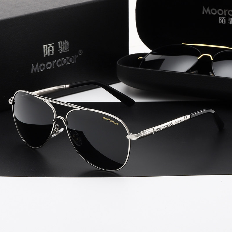 太阳司机墨镜男士钓鱼变色驾驶镜 陌驰太阳眼镜