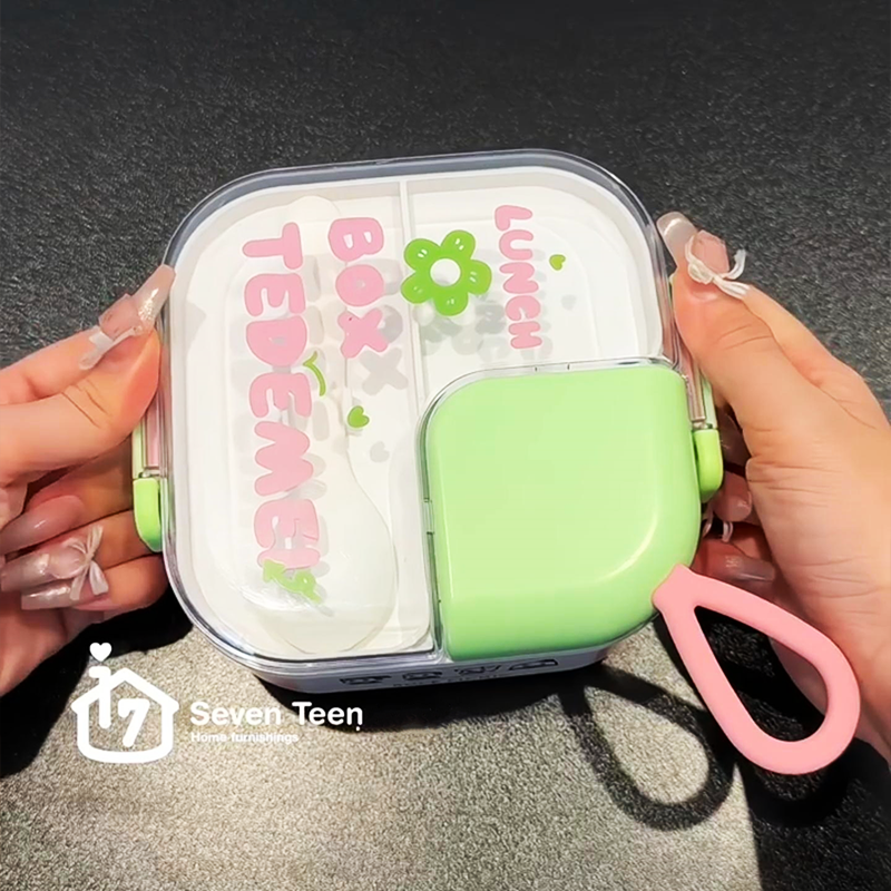 多巴胺饭盒不锈钢便当盒微波炉加热食品级双层分格上班族学生专用