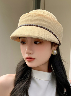 2026夏季新款素颜气质马术帽子女