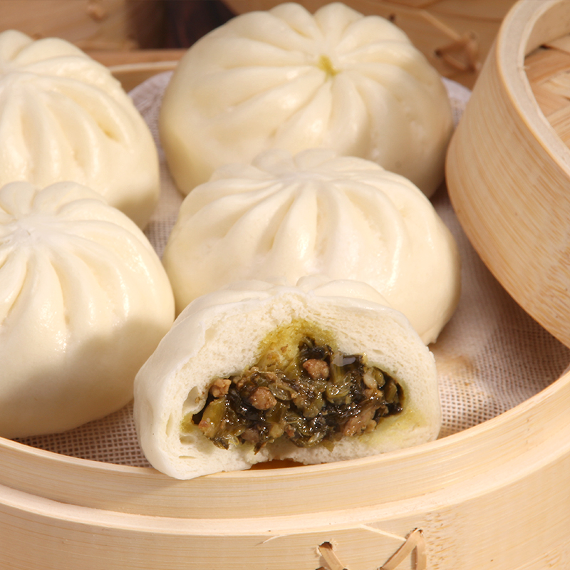 舒汇老坛酸菜包速食半成品早餐早点6只装