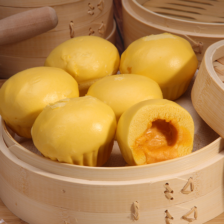 【65g*6只】舒汇爆汁流沙包冷冻速食，港式流沙早餐包-第4张图片-提都小院