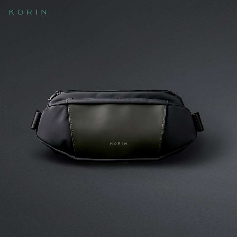 korin原创潮男款小号运动斜挎包 KORIN男士包袋