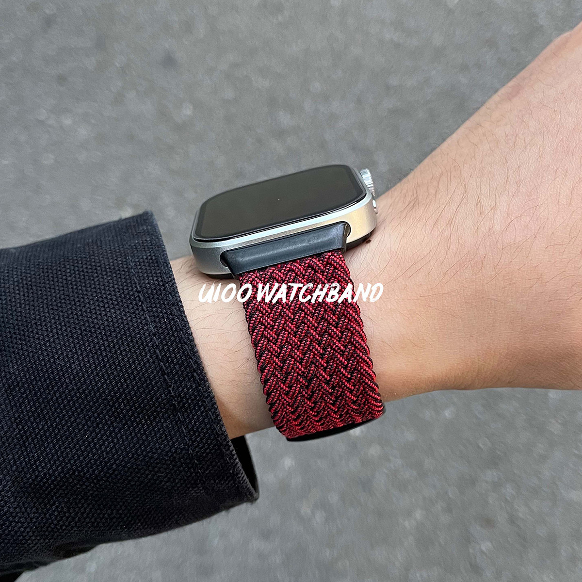 UIOO适用红米watch6/5/4手表带回环磁吸编织小米手环9pro表带时尚,淘宝优惠券,粉丝福利购,淘宝优惠卷