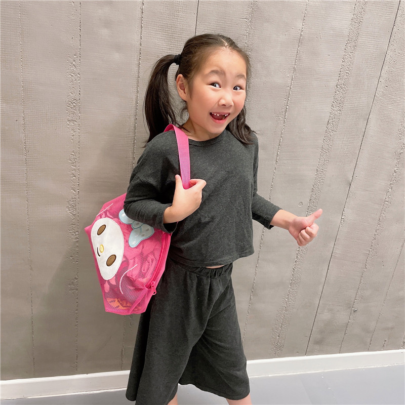 Export daily order children's cartoon cute storage bag hollow