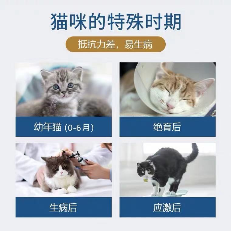 现货美国Jarrow乳铁蛋白猫狗宠物疱疹鼻支增强免疫力正装分装 - 图1