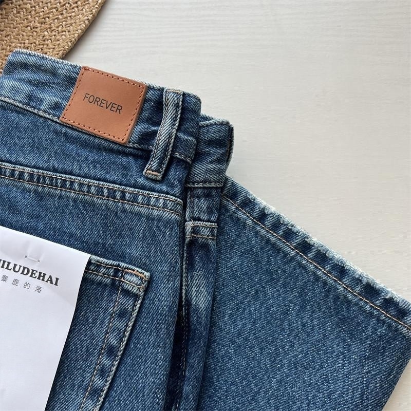 挺括有型~！高端香蕉裤高腰显瘦宽松牛仔裤新款小个子九分哈伦裤,淘宝优惠券,粉丝福利购,淘宝优惠卷