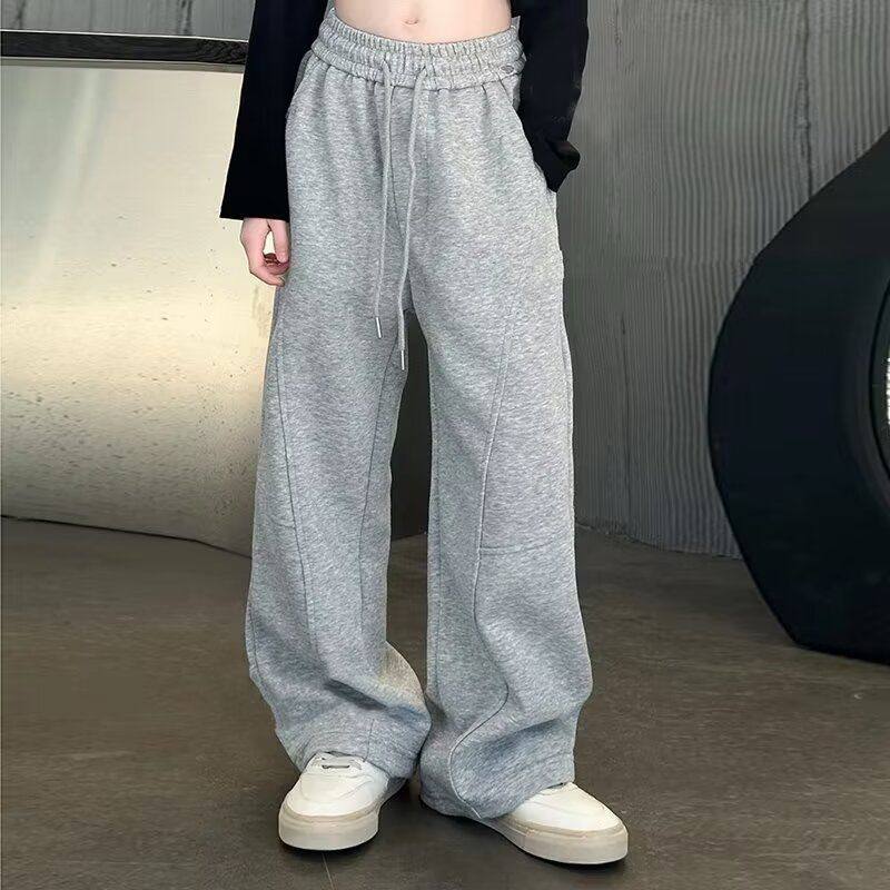 韩国春秋童装女童卫裤韩版秋季新款儿童运动裤中大童裤子男童,淘宝优惠券,粉丝福利购,淘宝优惠卷