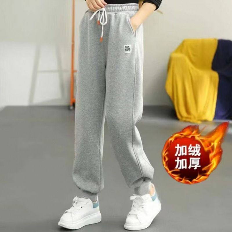 女童加绒裤子秋冬款2025新款儿童女孩运动裤中大童秋装休闲卫裤潮,淘宝优惠券,粉丝福利购,淘宝优惠卷