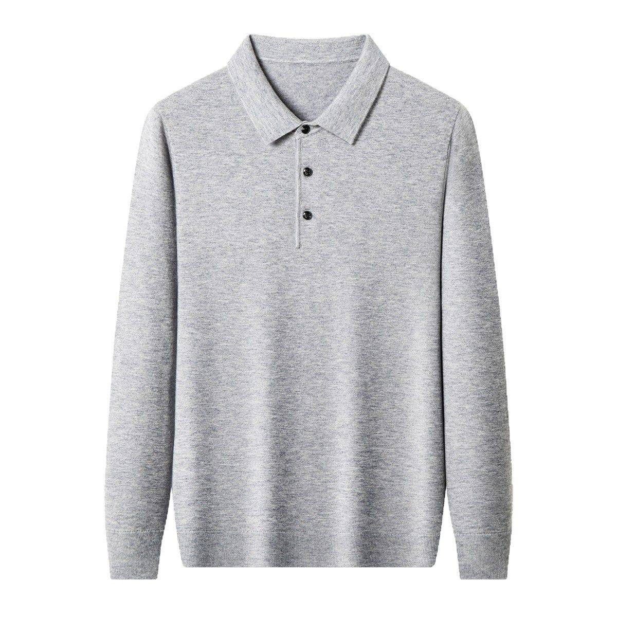 羊毛毛衣针织衫加厚男士翻领POLO衫长袖针织打底衫冬季羊毛衫衬衫,淘宝优惠券,粉丝福利购,淘宝优惠卷