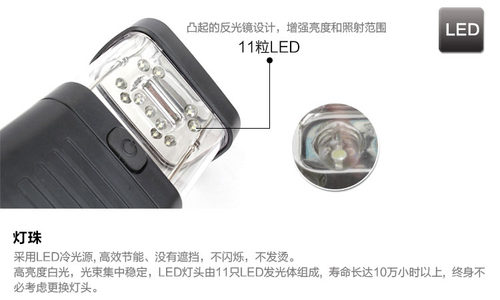 包邮帐篷灯 营地灯 小马灯 家用应急灯 11LED野营灯 户外挂灯照明 - 图2