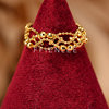 925 Silver Ring Waltz Love Light Luxury Niche Design Ring Women's Pull Adjustable Ring