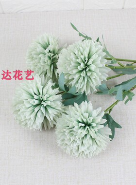 仿真蒲公英欧式秋色落地干花束