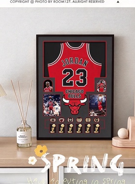 NBA球衣装饰画球星科比纪念挂画