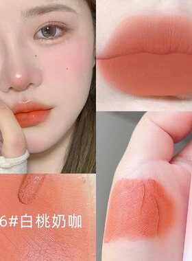 HLLR丝绒自然哑光唇釉淡化唇纹显白唇彩平价学生彩妆口红批发代发