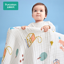 (live) All cotton era baby bath towels pure cotton cloth antibacterial even cap speed dry child bathing cloak bathrobe