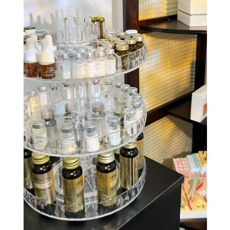 美容院皮肤管理安瓶水光针展示架冻干粉精华香薰展台直播间陈列架,淘宝优惠券,粉丝福利购,淘宝优惠卷