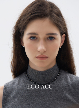EGOACC冷淡风迷你肌理感小耳钉