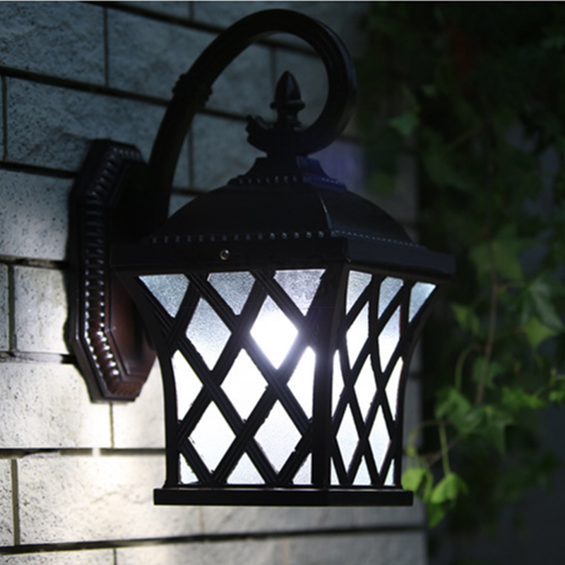欧式户外渔网防水防锈led花园别墅门口阳台走廊庭院壁灯,淘宝优惠券,粉丝福利购,淘宝优惠卷
