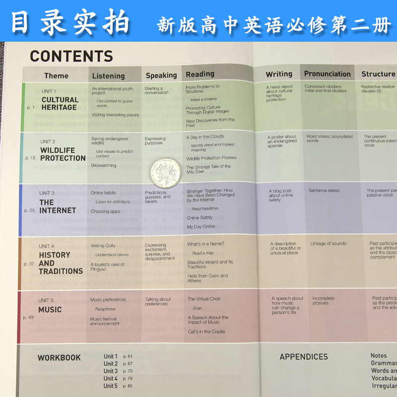 新版教材高中英语必修第二册人教版新课改英语必修第2册高中课本教材英语2必修普通高中教科书新版英语必修第二册学生用书人教社 - 图1