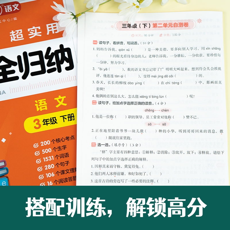 2024小学语文考点知识全归纳人教版小学生一二三四五六年级上下册年级知识点汇总大全阅读技巧全覆盖总结单元归类复习资料开心教育 - 图1