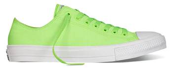 Converse ລຸ້ນທີສອງສີໃຫມ່ Luna insole fluorescent ສີຂຽວສົດໃສສີເຫຼືອງສີຂຽວສົດໃສ 151118 150157 155536