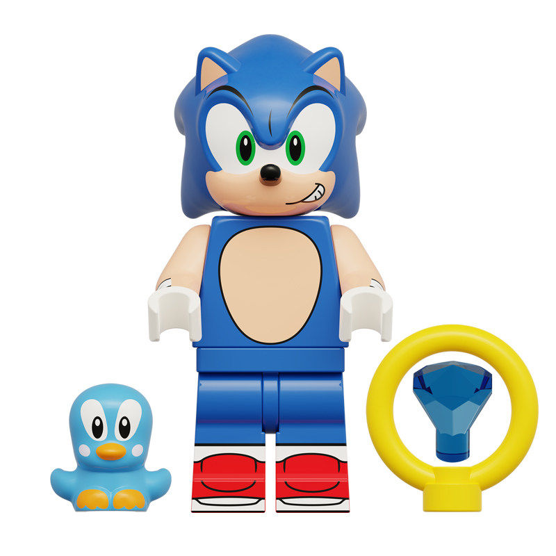 适用乐高超音鼠刺猬超级索尼克纳克艾米夏特蛋头博士积木玩具人仔,淘宝优惠券,粉丝福利购,淘宝优惠卷