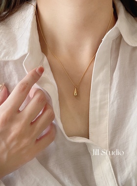 高级金属项链JillStudio925纯银