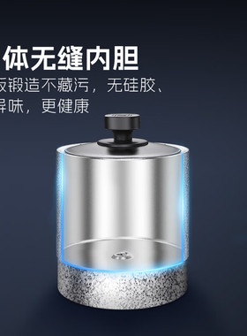 庄信方圆E03纯钛全自动上水泡茶专用恒温电热水壶一体无缝1.2L