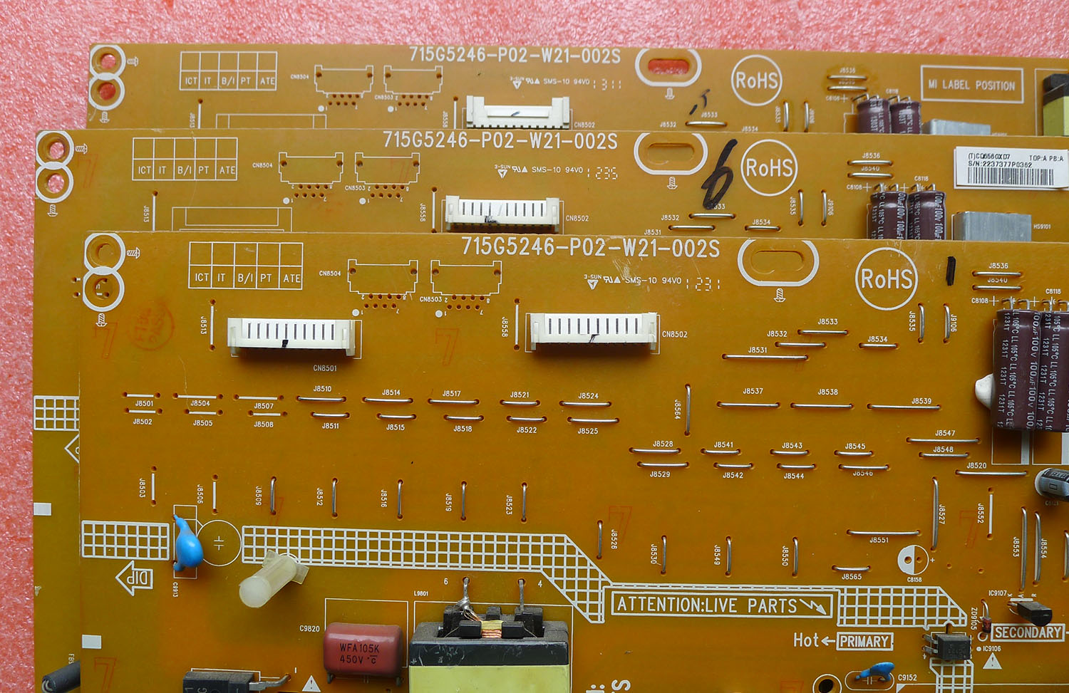 创维42E300R/42E7CRN/LE42B70电源板715G5246-P01/P02-W21-002S - 图1