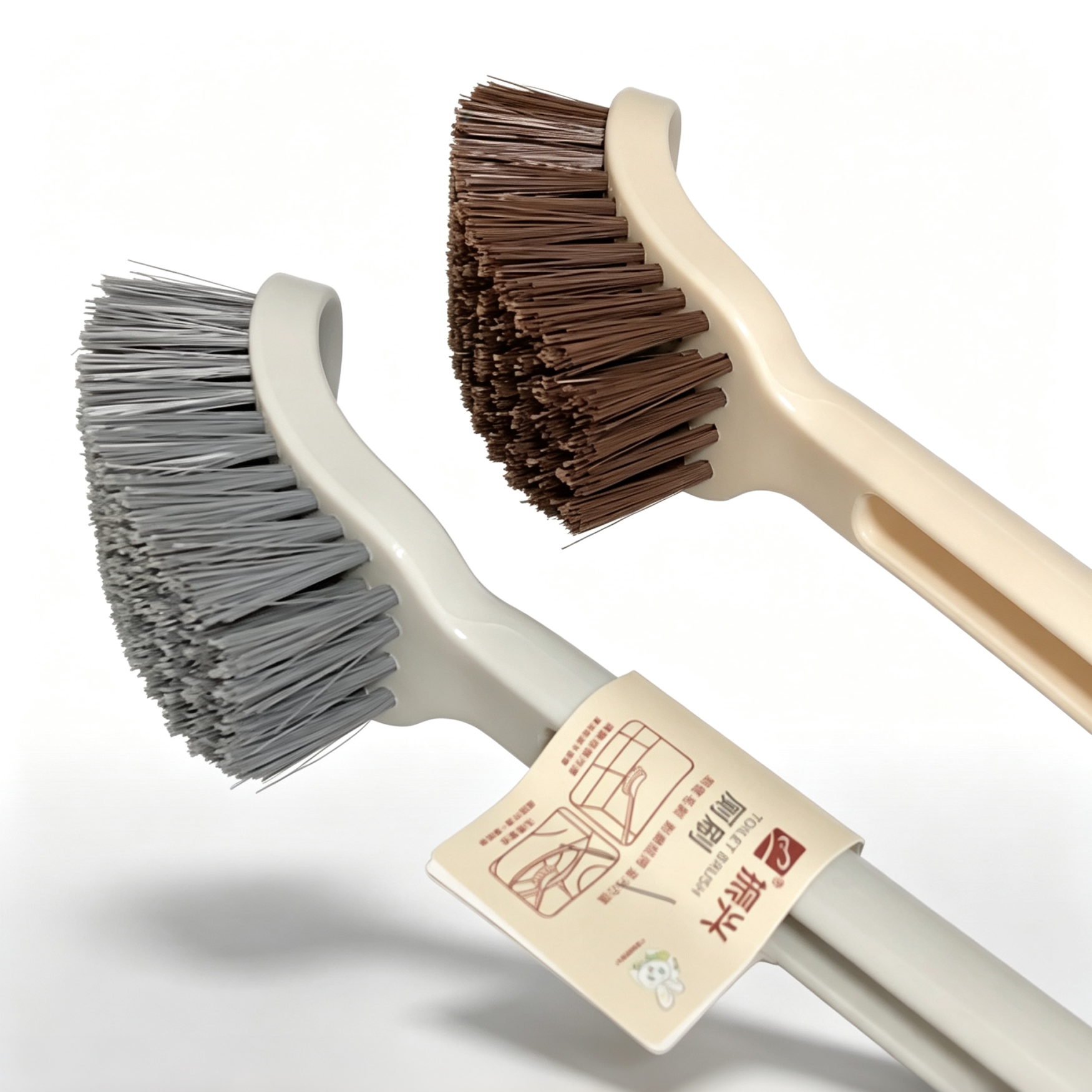 Toilet plastic toilet bathroom hanging wire brush PP cleaning brush long handle revitalizing bathroom free shipping wipe